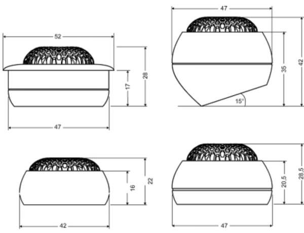 GLADEN 25mm neodym tweeter (uit M- en RS-set) per stuk