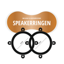 speakerring brons 10cm