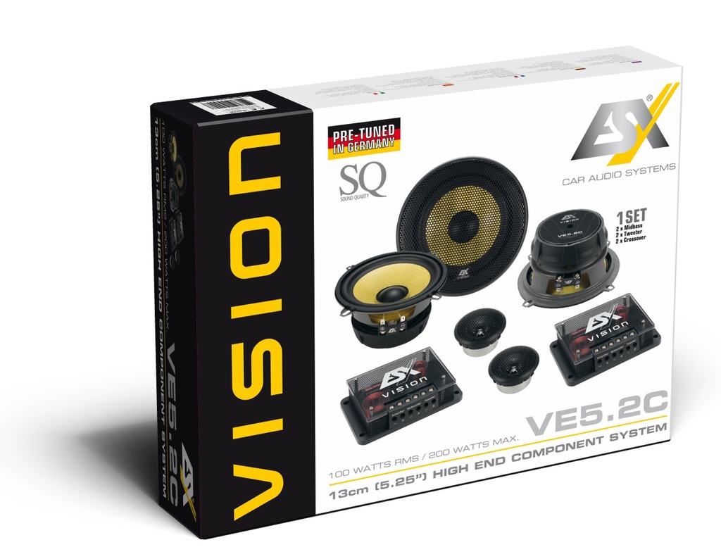 Audio Design/ESX/Vision VE/VE5.2C box