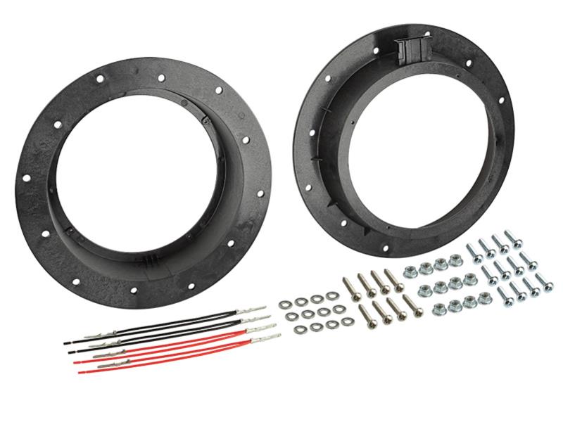 Speaker Ringen Ø 165 mm Div.modellen Audi-Volkswagen-Skoda Voorportier > ingebouwde speakerconnector