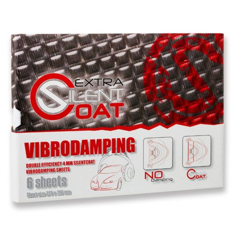 Silent Coat Extra - Volume Pack - 4mm - 12 sheets