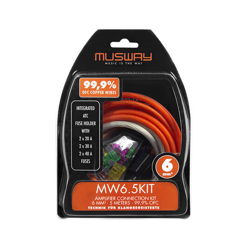 Musway Kabelkit 6 mm² MW6.5KIT