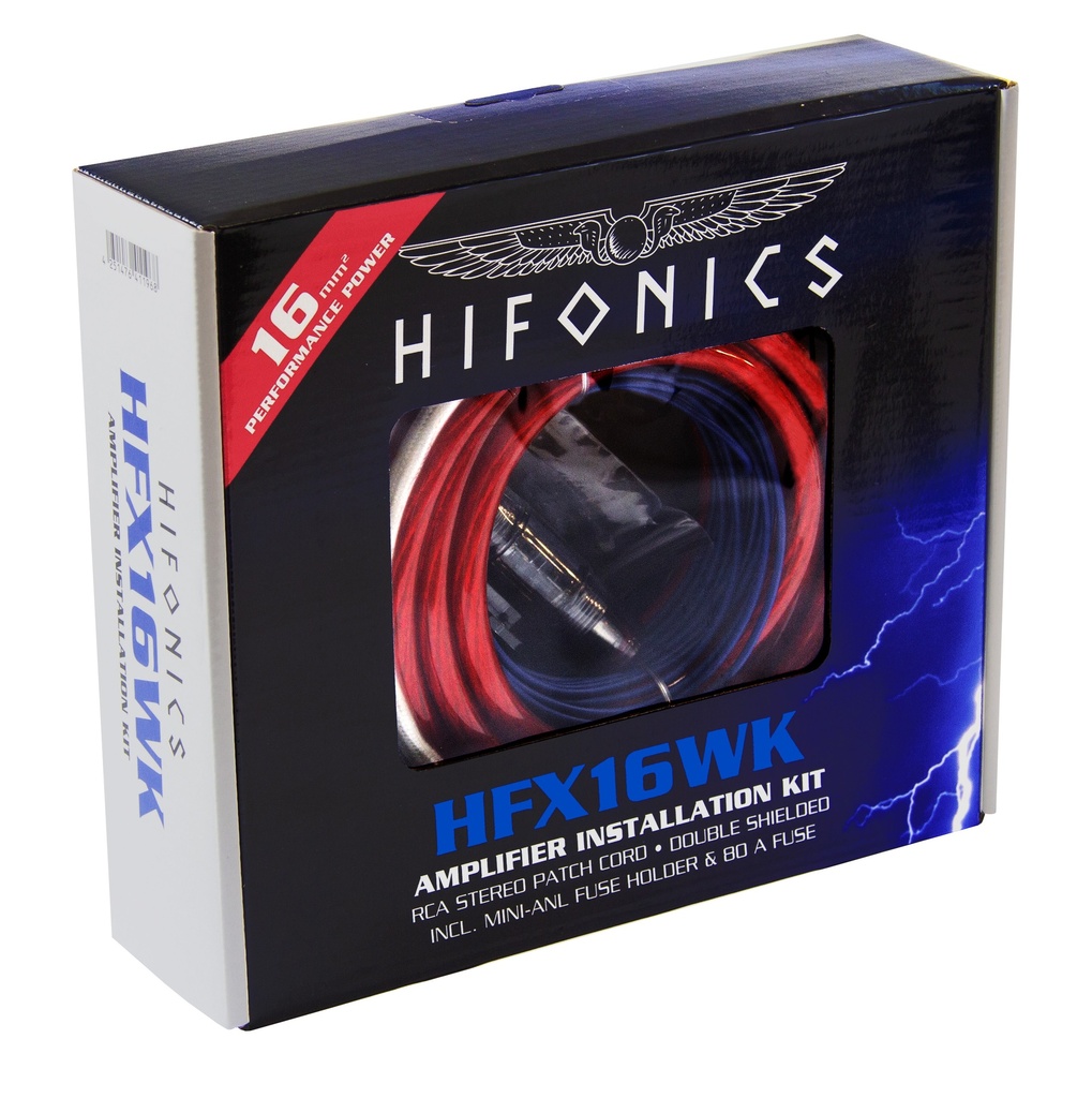 Hifonics HFX16WK kabelset 16mm