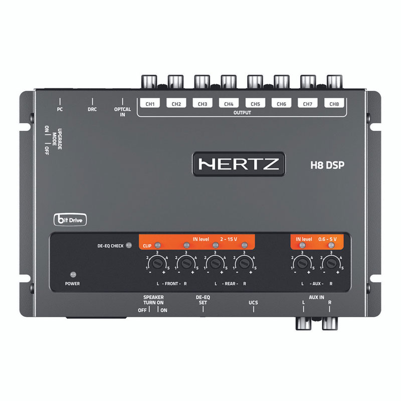 Hertz H8 DSP DRC - 8 kanaals DSP