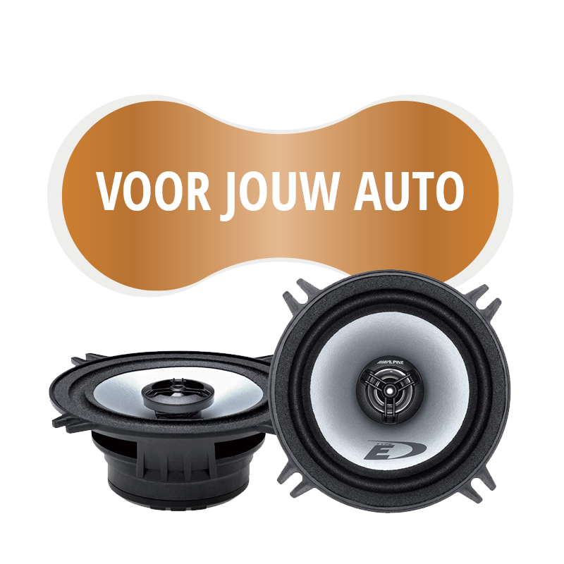 Budget speakers voor Alfa Romeo GTV (916) (06/03 - 11/05) - Voordeuren