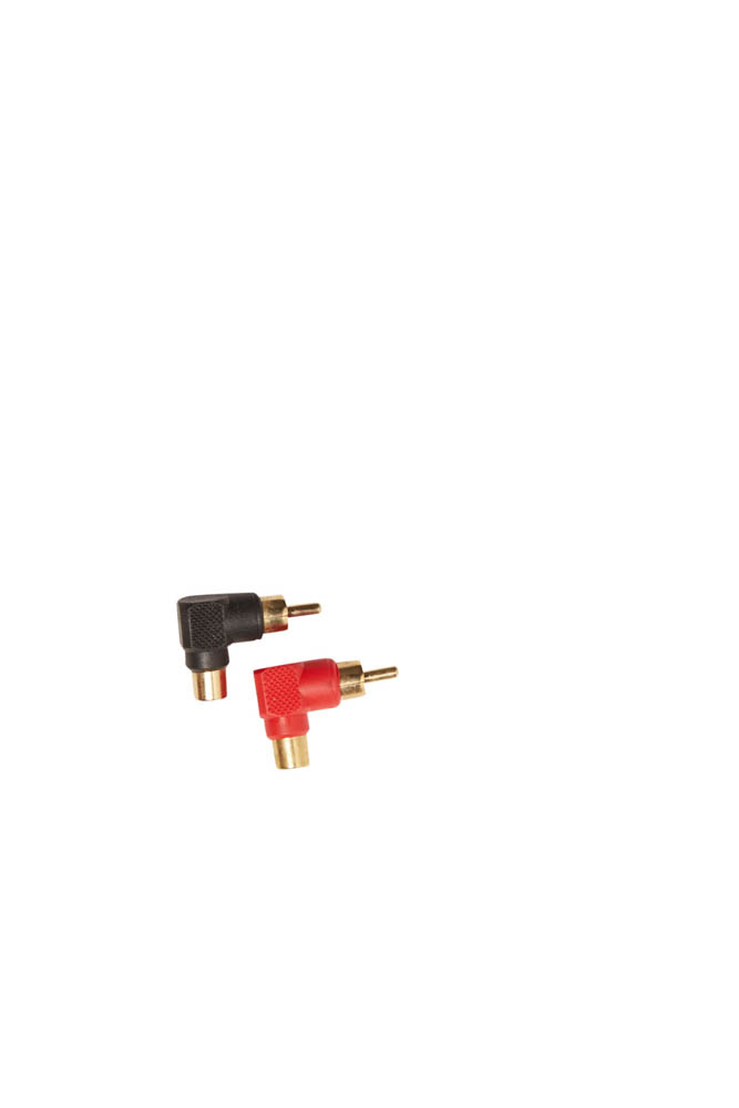 BOXMORE RCA 90 - RCA Adapter haaks 2 st.