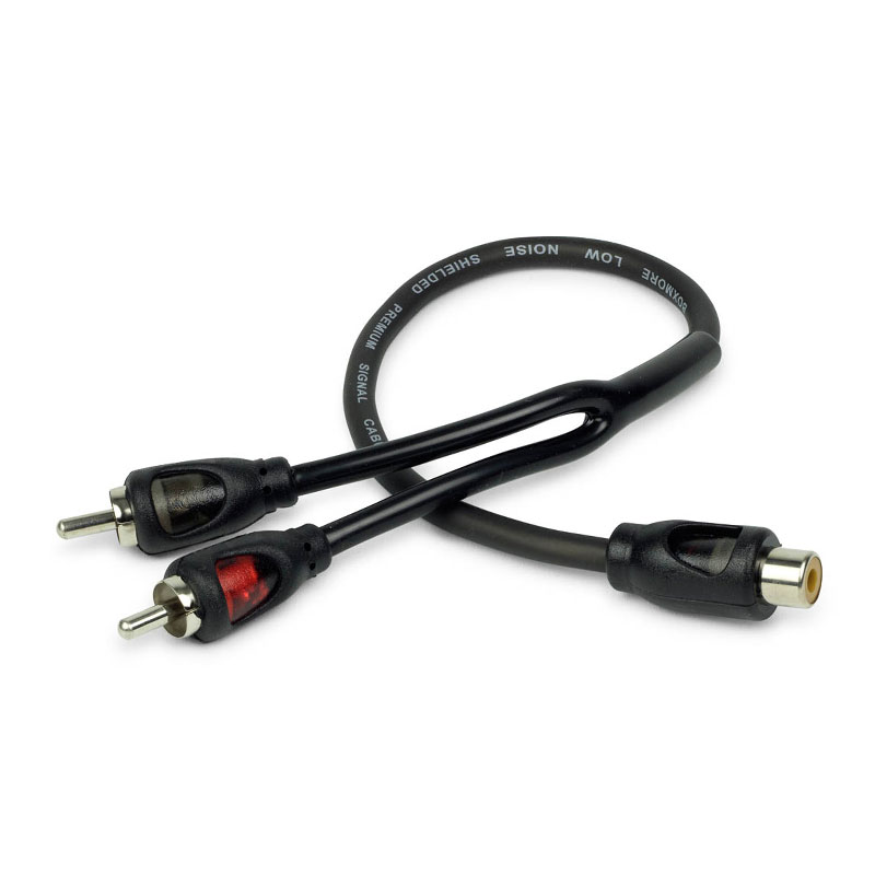 Audio RCA Y-splitter Advanced MMF - 2 stuks