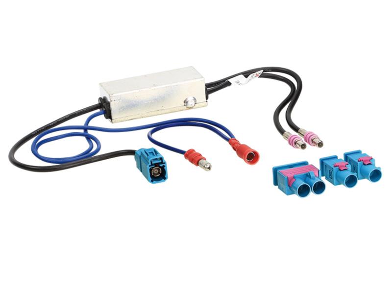 Antenne Adapter 1x Fakra > 2x FAKRA aansluiting / 1x Dubbel Fakra