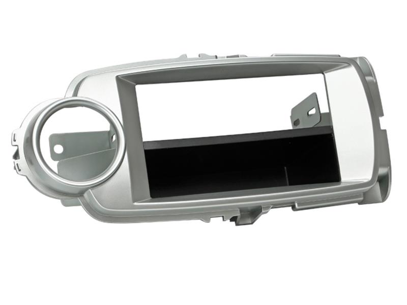 2-DIN Paneel Toyota Yaris 2011-2014 Kleur: Zilver