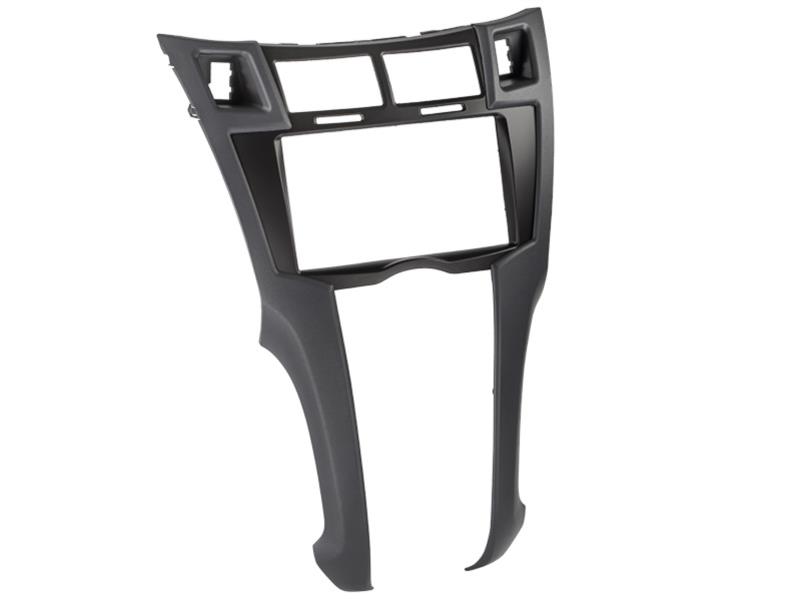 2-DIN Paneel Toyota Yaris 2006-2011 Kleur: Zwart