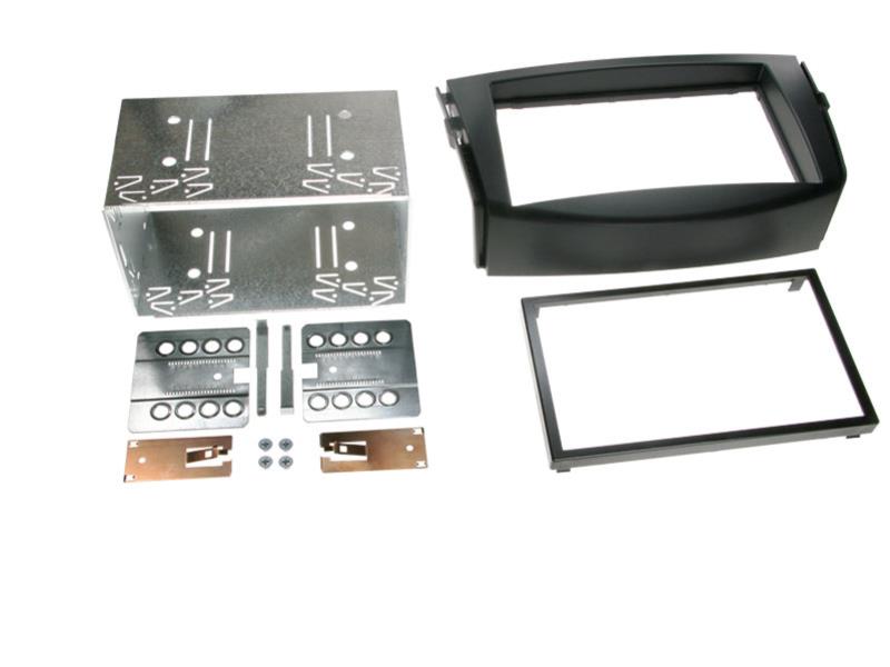 2-DIN Paneel Toyota RAV4 2006-2013 Kleur: Zwart