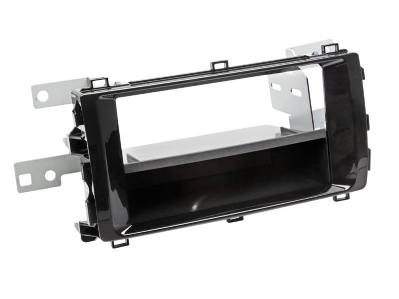 2-DIN Paneel Toyota Auris 2013-2015 Kleur: Piano Zwart