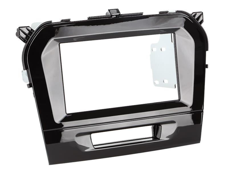 2-DIN Paneel Suzuki Vitara 2015-2019 Kleur: Piano Zwart