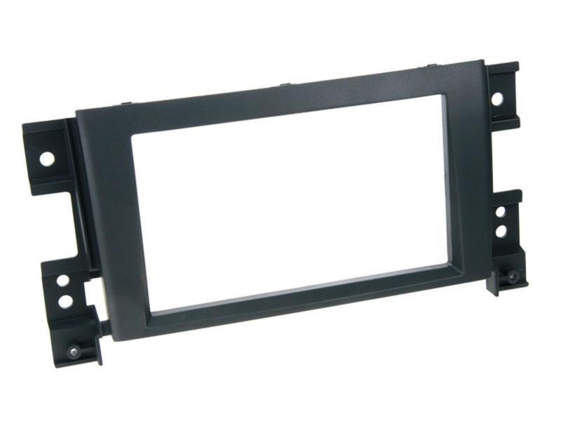 2-DIN Paneel Suzuki Grand Vitara 2005-2015 Kleur: Zwart