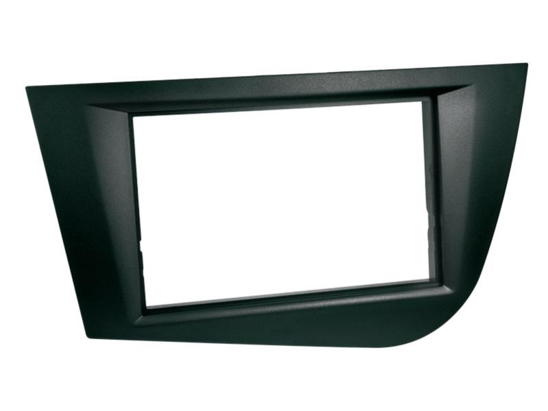 2-DIN Paneel Seat Leon 2005-2009 Kleur: Zwart