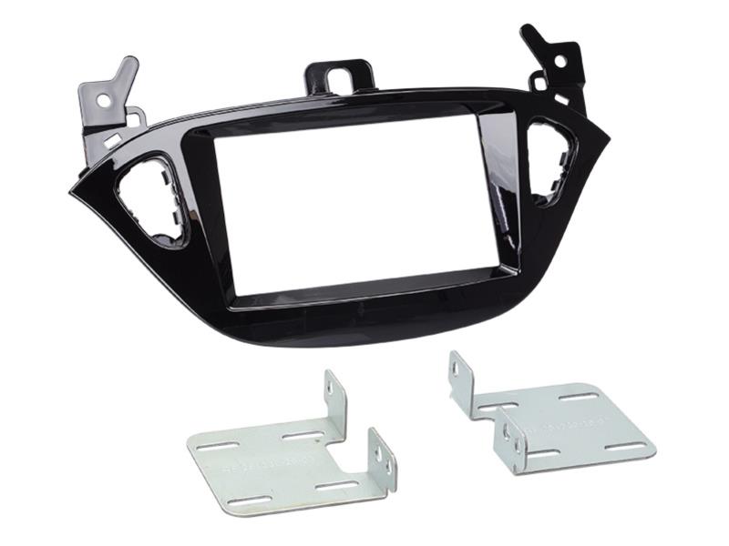 2-DIN Paneel Opel Adam/ Corsa E Kleur: Piano Zwart