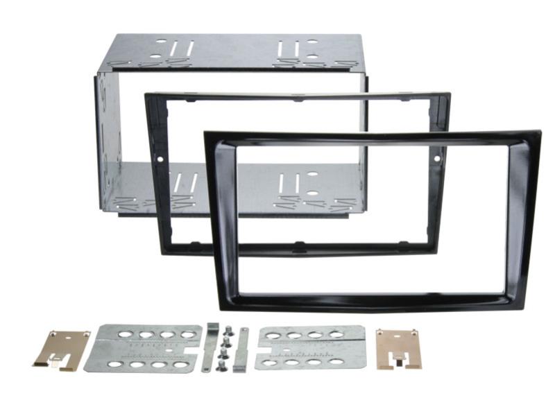 2-DIN Paneel Opel - Astra H - Corsa D - Zafira B -  Kleur: Piano Zwart