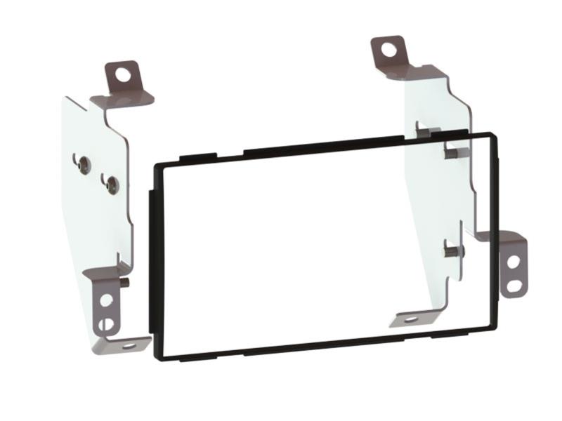 2-DIN Paneel Nissan Note 2006-2013 Kleur: Zwart