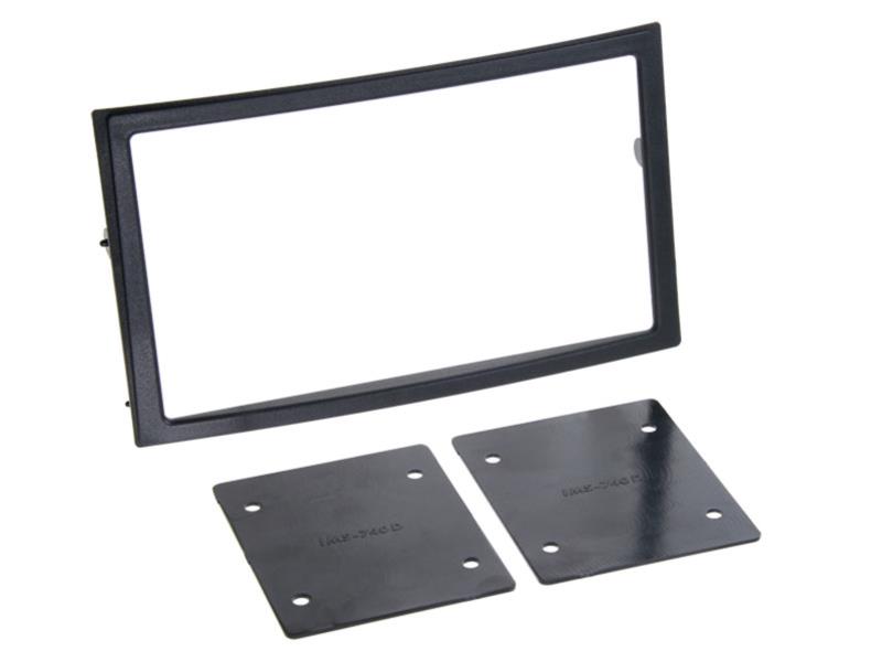 2-DIN Paneel Nissan 350Z 2002-2005 Kleur: Zwart