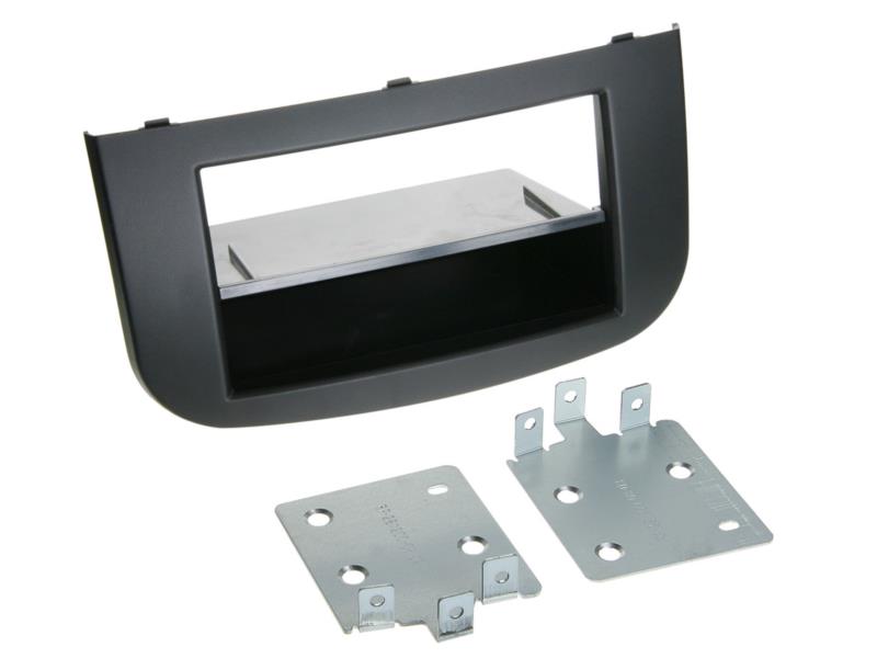 2-DIN Paneel Mitsubishi Colt 2009-2012 Kleur: Zwart