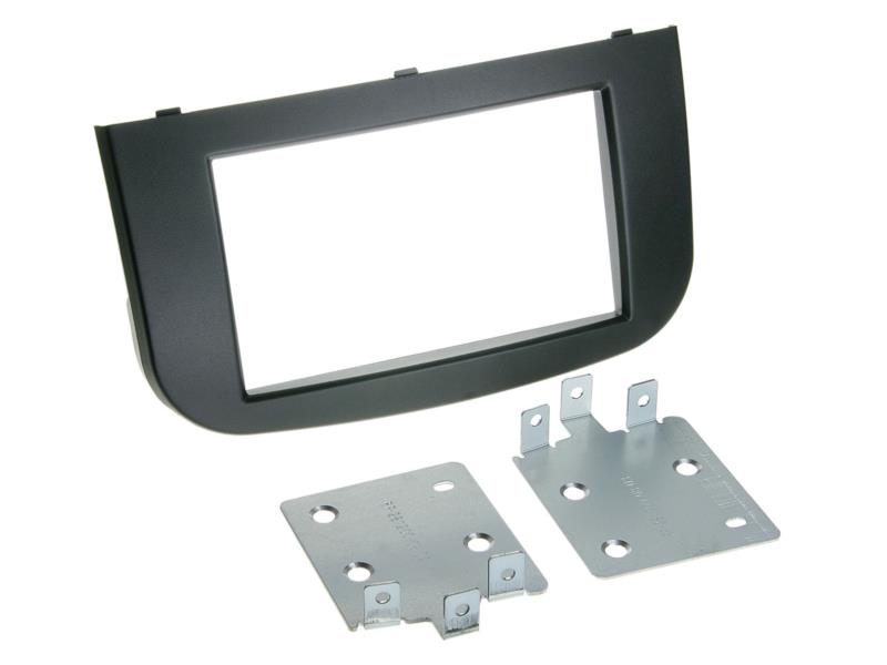 2-DIN PANEEL MITSUBISHI COLT 2008-2012 KLEUR: ZWART