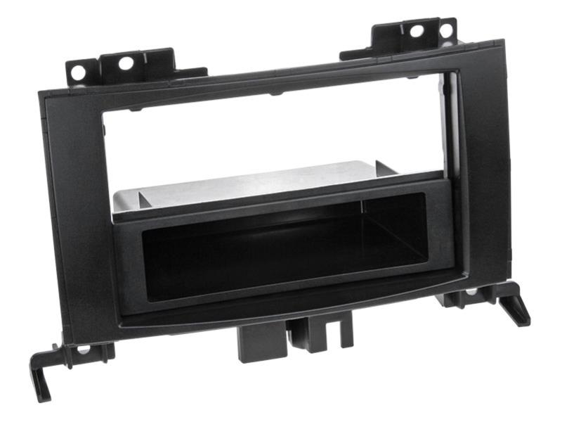 2-DIN Paneel Mercedes Benz Sprinter W906 / Volkswagen Crafter 2006-2017 Kleur: Zwart