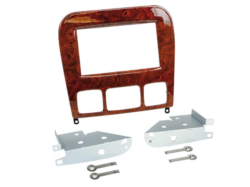 2-DIN Paneel Mercedes Benz S-Klasse (W220) 1998-2005 Kleur Houtlook