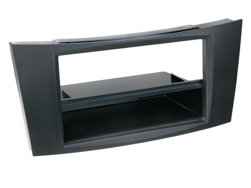 2-DIN Paneel Mercedes Benz E-Klasse (W211) 2002 -2009 Kleur: Zwart