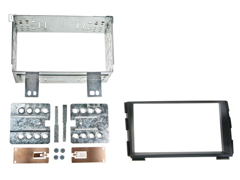 2-DIN Paneel Kia Cee`d 2009-2013 Kleur: Zwart