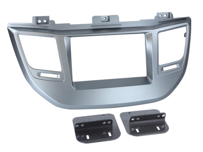 2-DIN Paneel Hyundai Tucson 2015-> Kleur: zilver