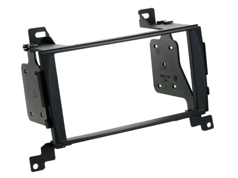 2-DIN Paneel Hyundai Santa Fé 2007-2012 Kleur: Zwart