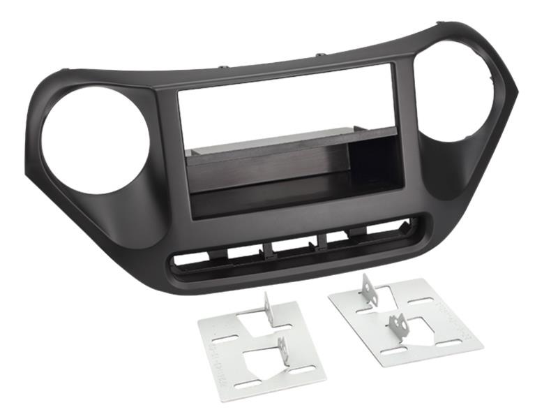 2-DIN Paneel Hyundai i10 2013-2019 Kleur: Zwart