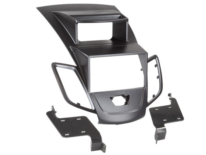 2-DIN Paneel Ford Fiesta met Multifunctioneel display 2008-2013 - Kleur: Zwart