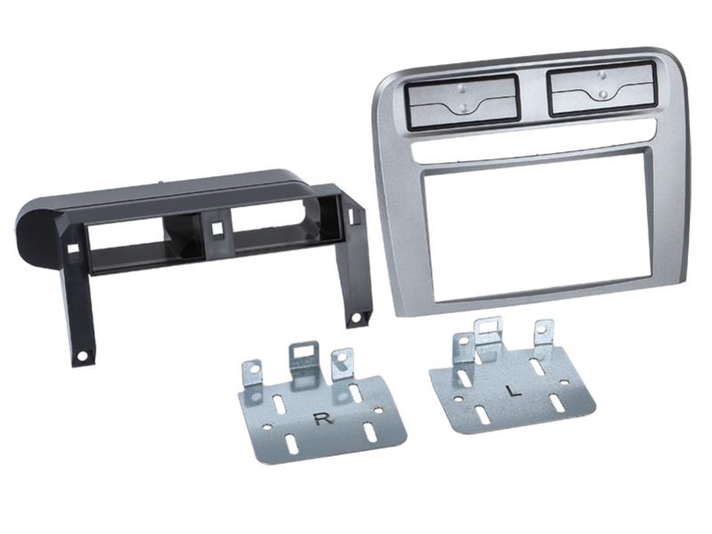 2-DIN Paneel Fiat Grande Punto 2005-2010 Kleur: Antraciet Metallic