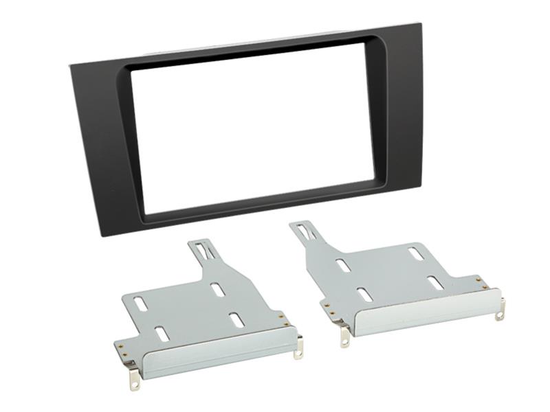 2-DIN Paneel Audi A4 Symphony 2000-2001 Zwart