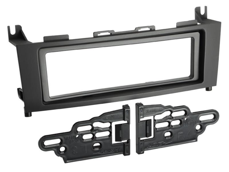 1-DIN Paneel Mercedes Benz GLK-Klasse 2008-2012 Kleur: Zwart