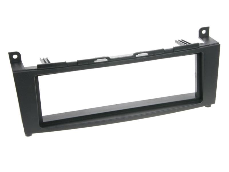 1-DIN Paneel Mercedes Benz C-Klasse 2007-2011 Kleur: Zwart