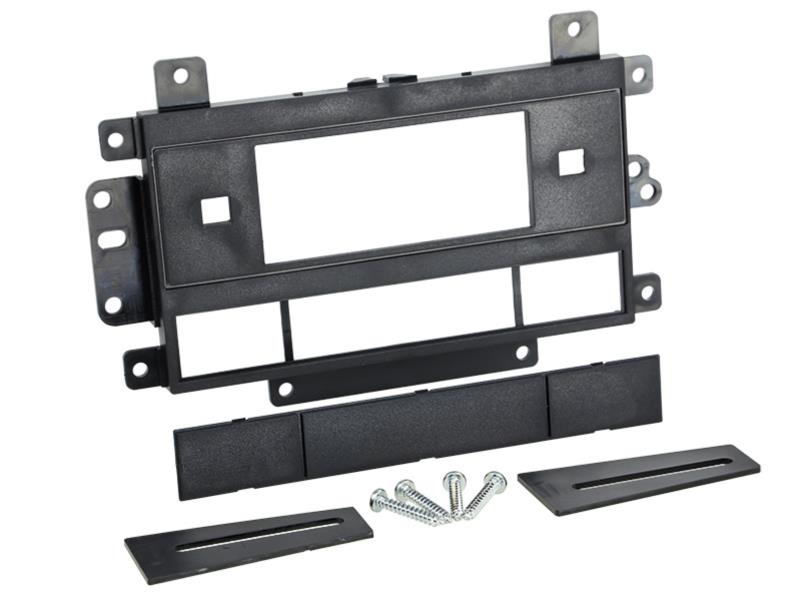 1-DIN Paneel Hummer - Chevrolet - Cadillac - Pontiac Kleur: Zwart