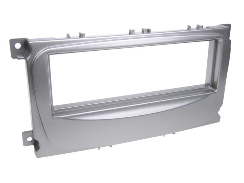 1-DIN Paneel Ford S-Max / Focus / Galaxy / Mondeo Kleur: Zilver