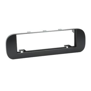 1-DIN Paneel Fiat Panda 2012-2019 Kleur: Mat Zwart