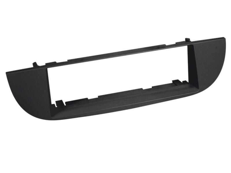 1-DIN Paneel Fiat 500 - 2007-2015 Kleur: Zwart