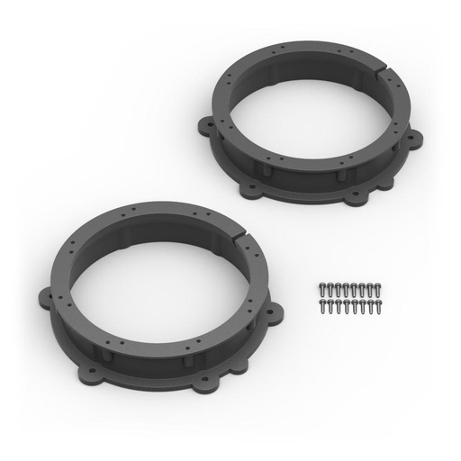 [BXMLR200PO.2] BOXMORE Luidsprekerringen Porsche 200 mm (set) REAR Bose