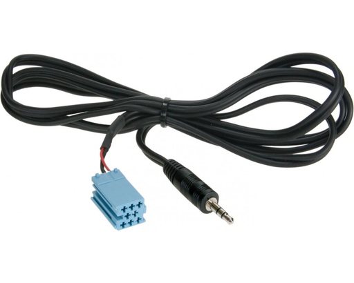 [311490-05] AUX kabel 3,5mm jack male naar mini ISO