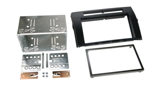 [381300-21-1] 2-DIN Paneel Toyota Corolla Verso 2004-2009 Kleur: Zwart