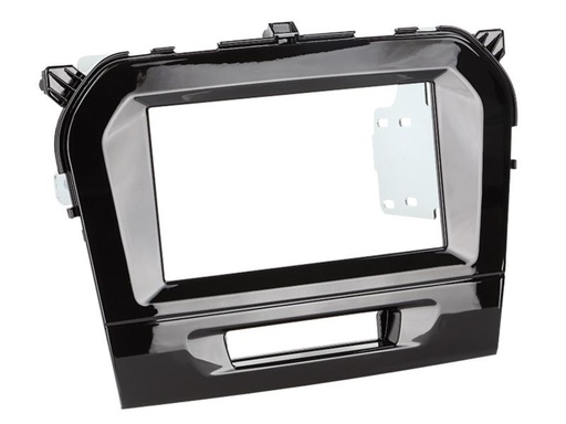 [381294-10-1] 2-DIN Paneel Suzuki Vitara 2015-2019 Kleur: Piano Zwart