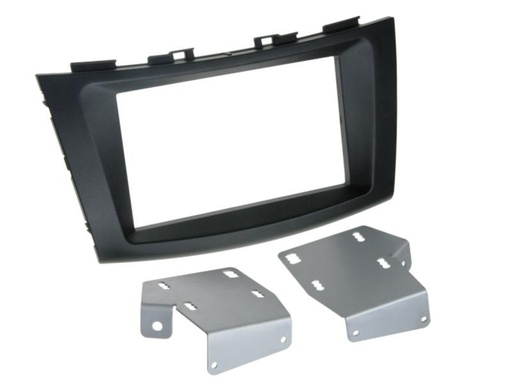 [381292-03] 2-DIN Paneel Suzuki Swift 2010-2015 Kleur: Zwart