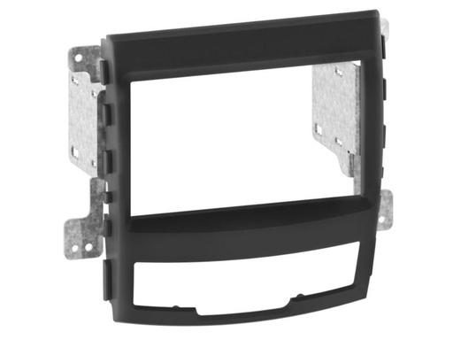 [381275-05] 2-DIN Paneel SsangYong Korando 2010-2013 Kleur: Zwart