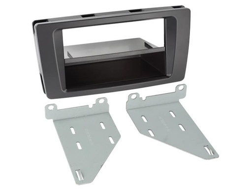 [281340-08-1] 2-DIN Paneel Skoda Octavia/ Yeti met pocket Kleur: Zwart