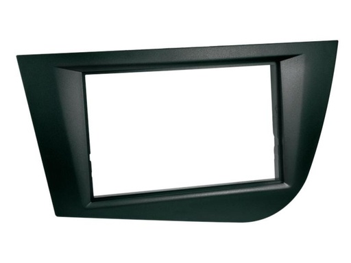 [281328-55] 2-DIN Paneel Seat Leon 2005-2009 Kleur: Zwart