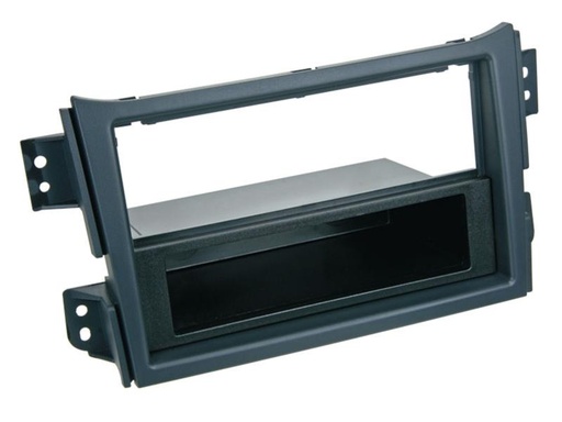 [281294-04] 2-DIN Paneel Opel Agila - Suzuki Splash 2008 -2014 Kleur: Zwart